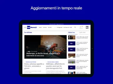 RaiNews screenshot