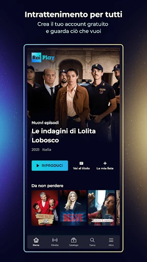 RaiPlay screenshot