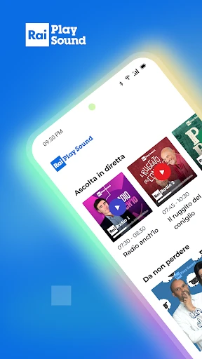 RaiPlay Sound: radio e podcast screenshot