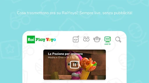 RaiPlay Yoyo screenshot