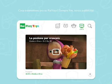 RaiPlay Yoyo screenshot
