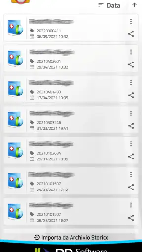 Referti Online screenshot