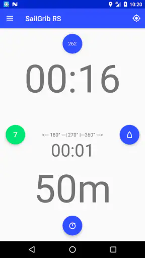 Regatta Start - SailGrib RS screenshot