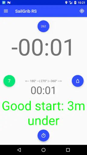 Regatta Start - SailGrib RS screenshot