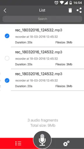 Registratore Vocale screenshot