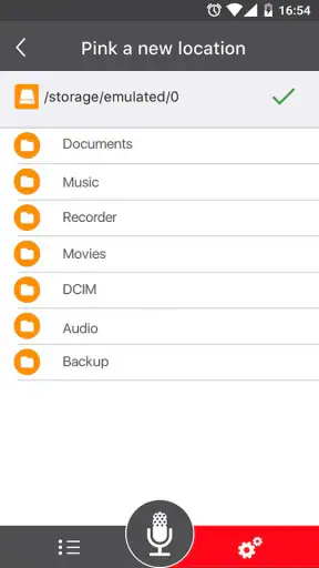 Registratore Vocale screenshot