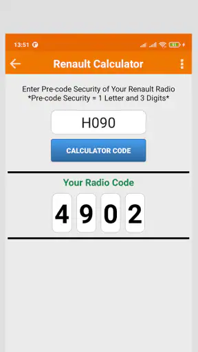 Renault Codice Radio screenshot