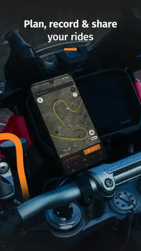 REVER-GPS per moto e percorsi screenshot