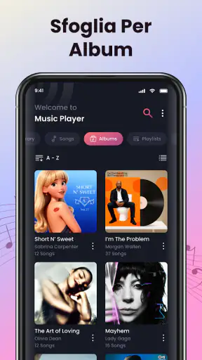 Lettore musicale - Lettore MP3 screenshot