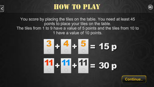 Rummy 45 - Remi Etalat screenshot