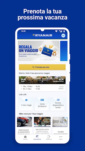 Ryanair screenshot