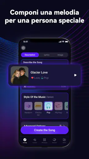 Rythmix: Generatore Musica IA screenshot