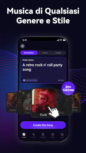 Rythmix: Generatore Musica IA screenshot