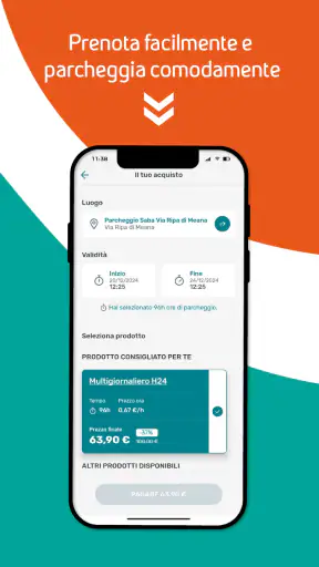Saba- Trova il tuo parcheggio! screenshot