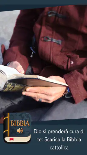 Sacra Bibbia CEI in italiano screenshot