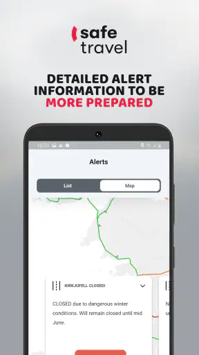 SafeTravel - Iceland screenshot