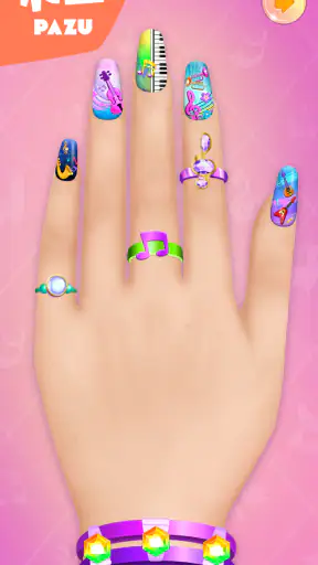 Salone per unghie per ragazze. screenshot