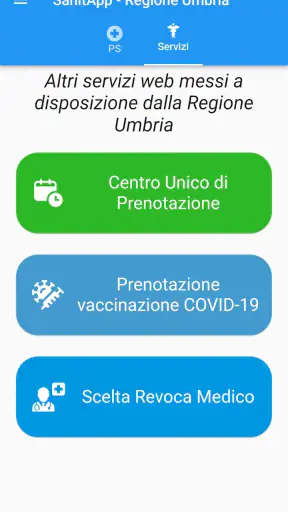 SanitApp - Regione Umbria screenshot