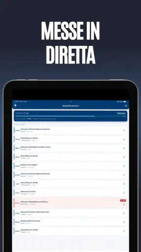 SantaMessaLive screenshot