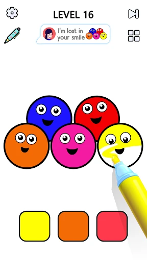 Satisfying Coloring screenshot