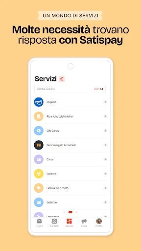 Satispay: Paga e investi screenshot