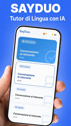 SayDuo: AI Apprendimento screenshot