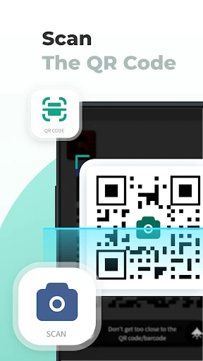 Scansione codice QR screenshot