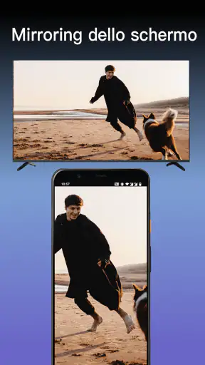 Schermo a Specchio sulla TV screenshot