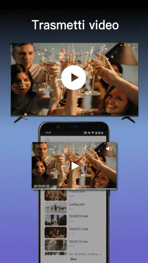 Schermo a Specchio sulla TV screenshot