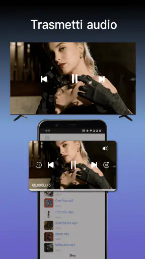 Schermo a Specchio sulla TV screenshot