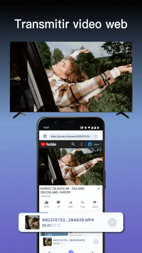 Schermo a Specchio sulla TV screenshot