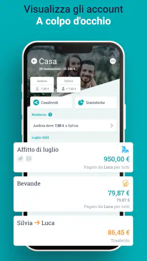 Sesterce – Condividi le spese screenshot