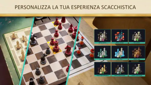 Sfida la regina degli scacchi screenshot