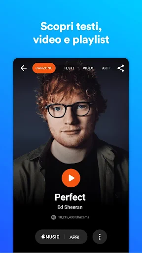 Shazam: trova brani e concerti screenshot