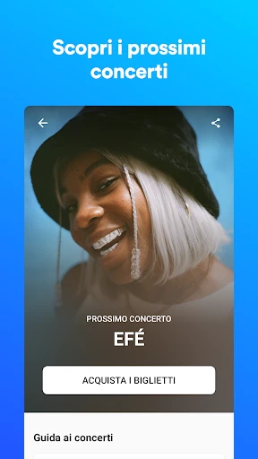 Shazam: trova brani e concerti screenshot