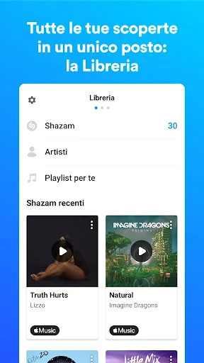 Shazam: trova brani e concerti screenshot