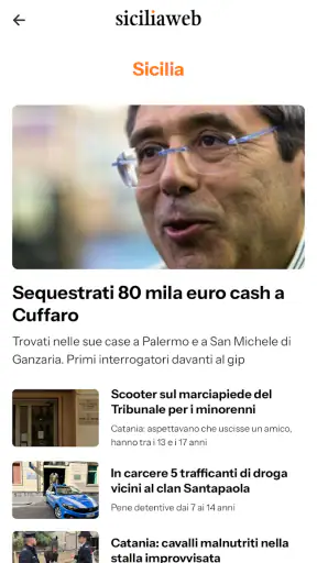 Siciliaweb screenshot