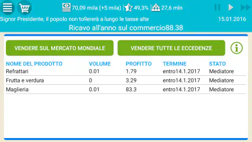 Simulatore del Presidente Lite screenshot