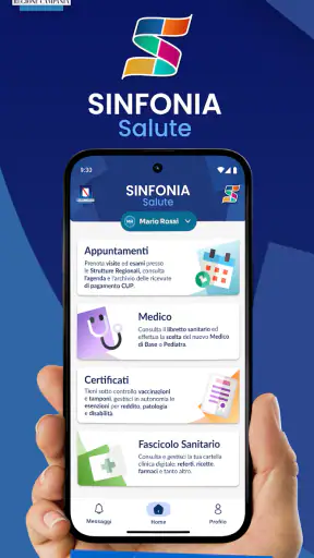 SINFONIA Salute screenshot