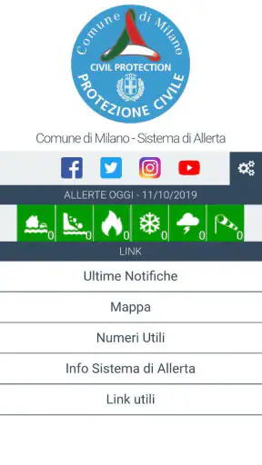 Sistema di Allerta Protezione  screenshot