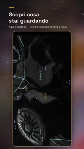 SkyX: Mappa stellare screenshot