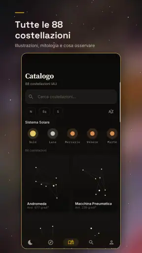 SkyX: Mappa stellare screenshot