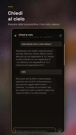 SkyX: Mappa stellare screenshot