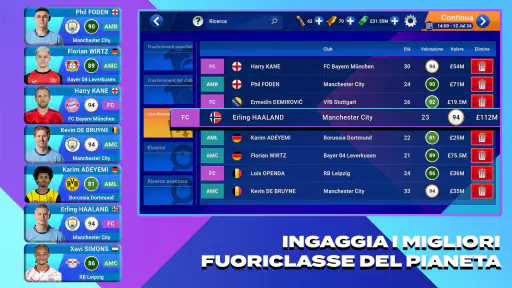 Soccer Manager 2026 - Calcio screenshot