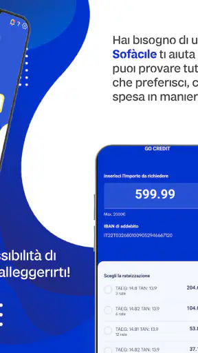 Sofàcile Sella Personal Credit screenshot