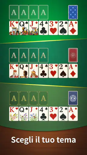 Solitario Calmo: Carte screenshot