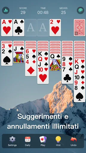 Solitario - Classico gioco screenshot