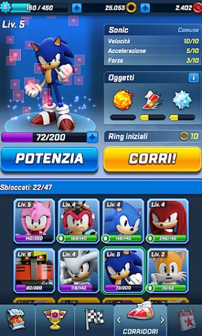 Sonic Forces - Gioco di corse screenshot