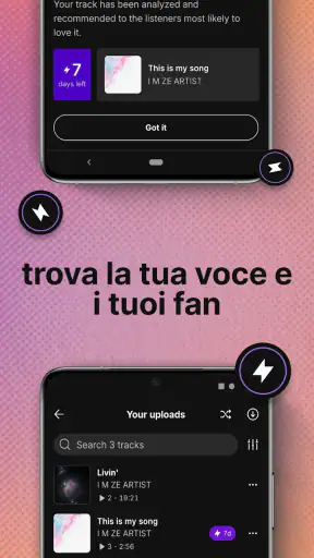 SoundCloud: La musica on mood screenshot