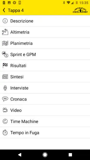 SpazioCiclismo screenshot
